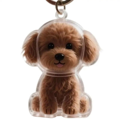 Dog Hair Keychain 10
