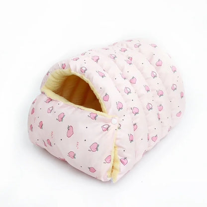 SnuggleNest Plush Pet Cave Bed 10