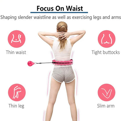Smart Hula Hoop Home Weight- Loss Training Fast fat burning! 8