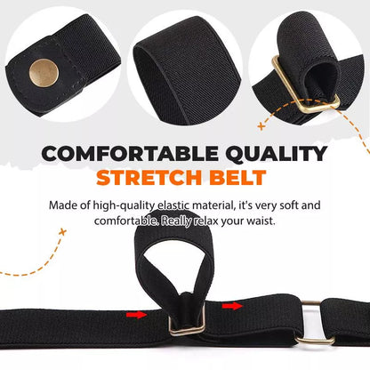Buckle-free Invisible Elastic Waist Belts 10