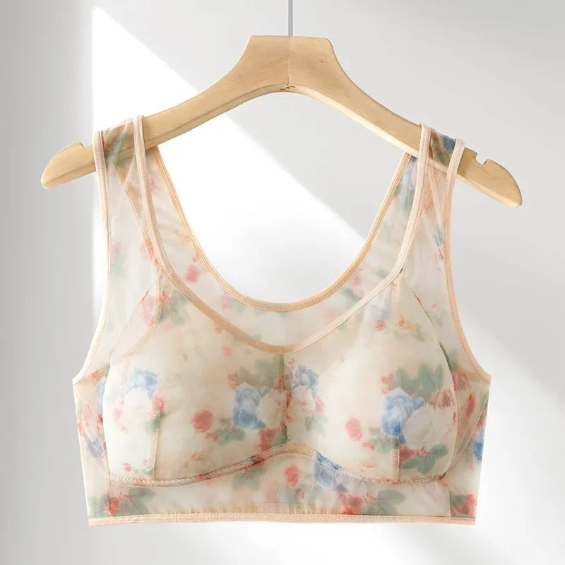 Ice Silk Lace Cooling Comfort Bra 10