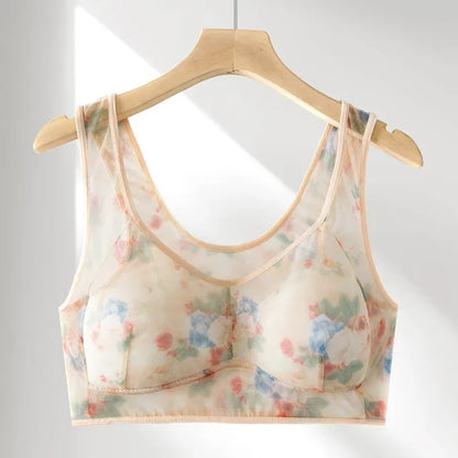 Ice Silk Lace Cooling Comfort Bra 10