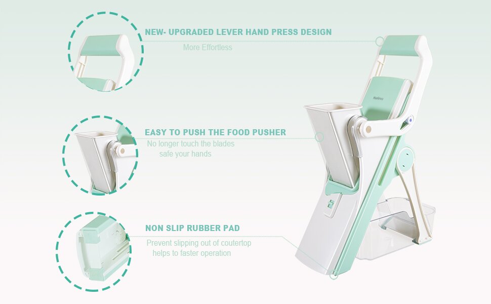 5 in 1 Mandoline - Safe Vegetables Slicer 10