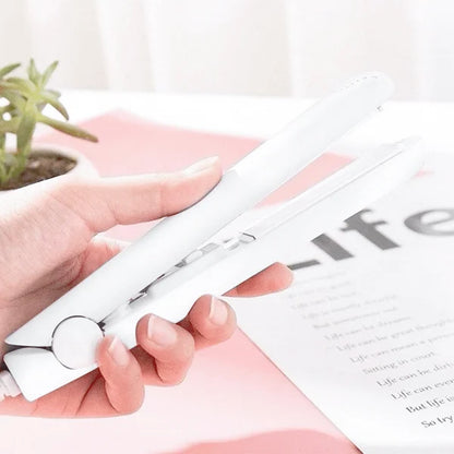 Ceramic Flat Iron Mini Hair Straightener 10
