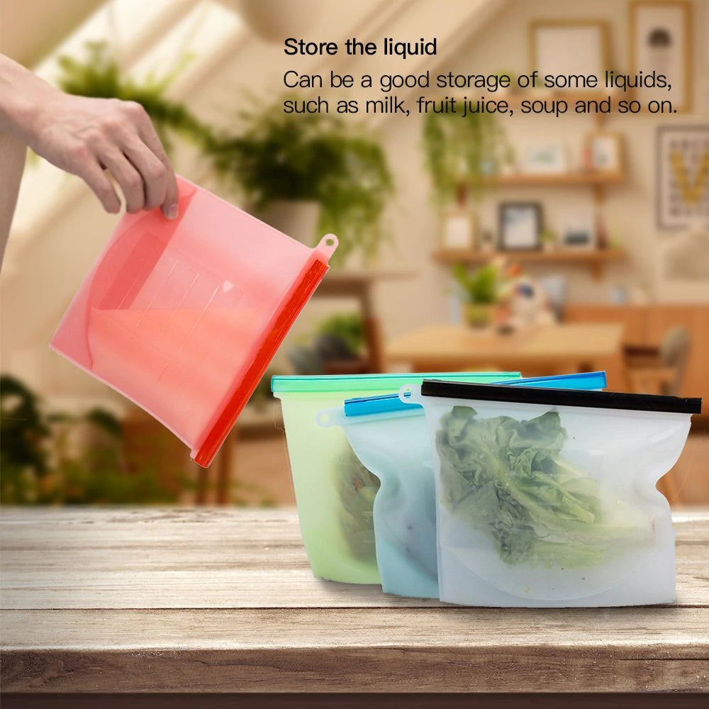 Reusable Silicone Food Bag 10