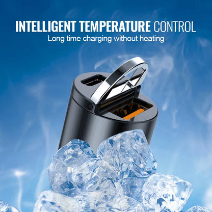 Mini Stealth USB/USB-C Car Quick Charger 10