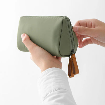 Cosmetic Bag Solid Color Korean Style Makeup Pouch 10