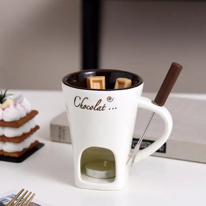 Ceramic Chocolate Fondue Mug 9