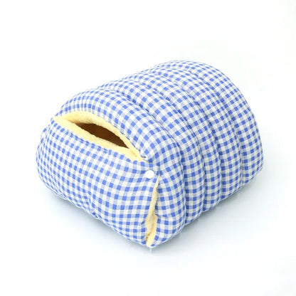 SnuggleNest Plush Pet Cave Bed 11