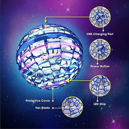Magic Hoverball LED Flying Spinner 11