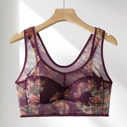 Ice Silk Lace Cooling Comfort Bra 11