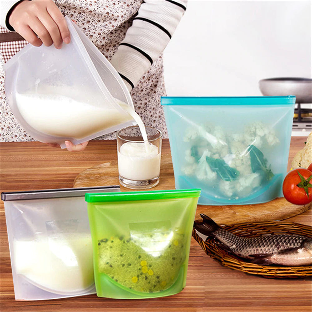 Reusable Silicone Food Bag 11