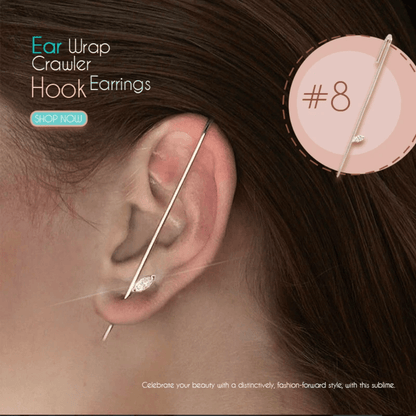 Ear Wrap Crawler Hook Earrings 11