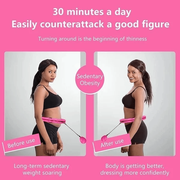Smart Hula Hoop Home Weight- Loss Training Fast fat burning! 9