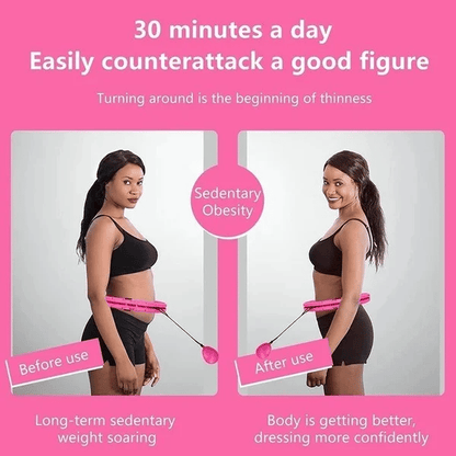 Smart Hula Hoop Home Weight- Loss Training Fast fat burning! 9