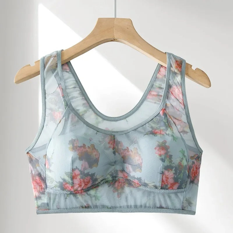 Ice Silk Lace Cooling Comfort Bra 12