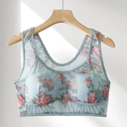 Ice Silk Lace Cooling Comfort Bra 12
