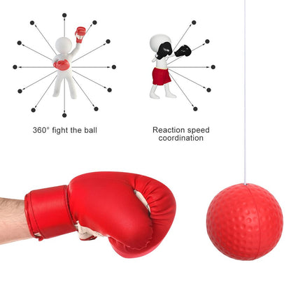 Boxing Reflex Ball Head-mounted Band 12