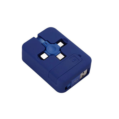 3 in 1 All USB Types Retractable Charging Cable Box 12