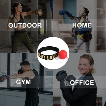 Boxing Reflex Ball Head-mounted Band 13