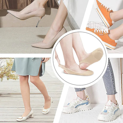 Sock-Style Ball of Foot Cushions for Women (3 Pairs) 14