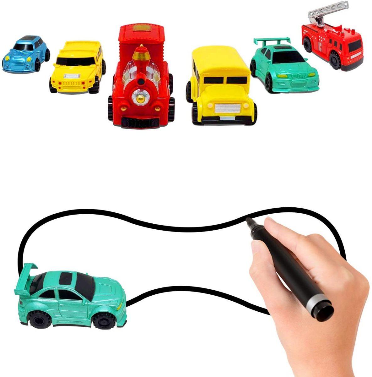 Follow line induction toy 2
