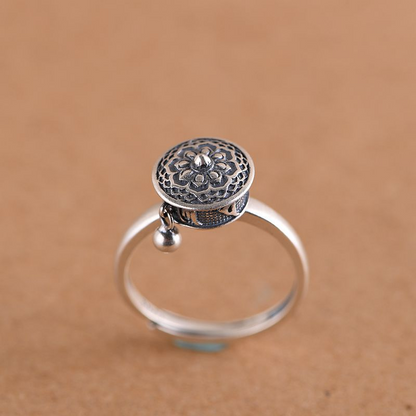 Spinning Buddhist Mantra Ring 2