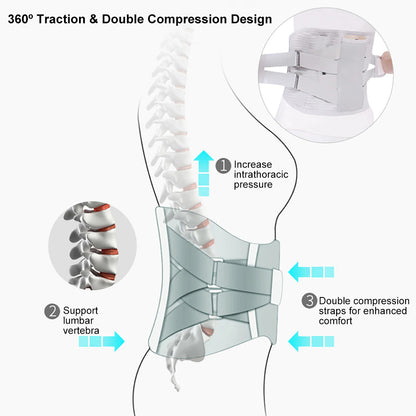 LumbarMate Orthopedic Lumbar Support Belt with Magnets 2