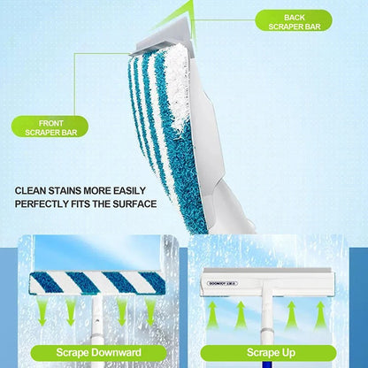 Squeegee for Window Cleaning with Spray 2