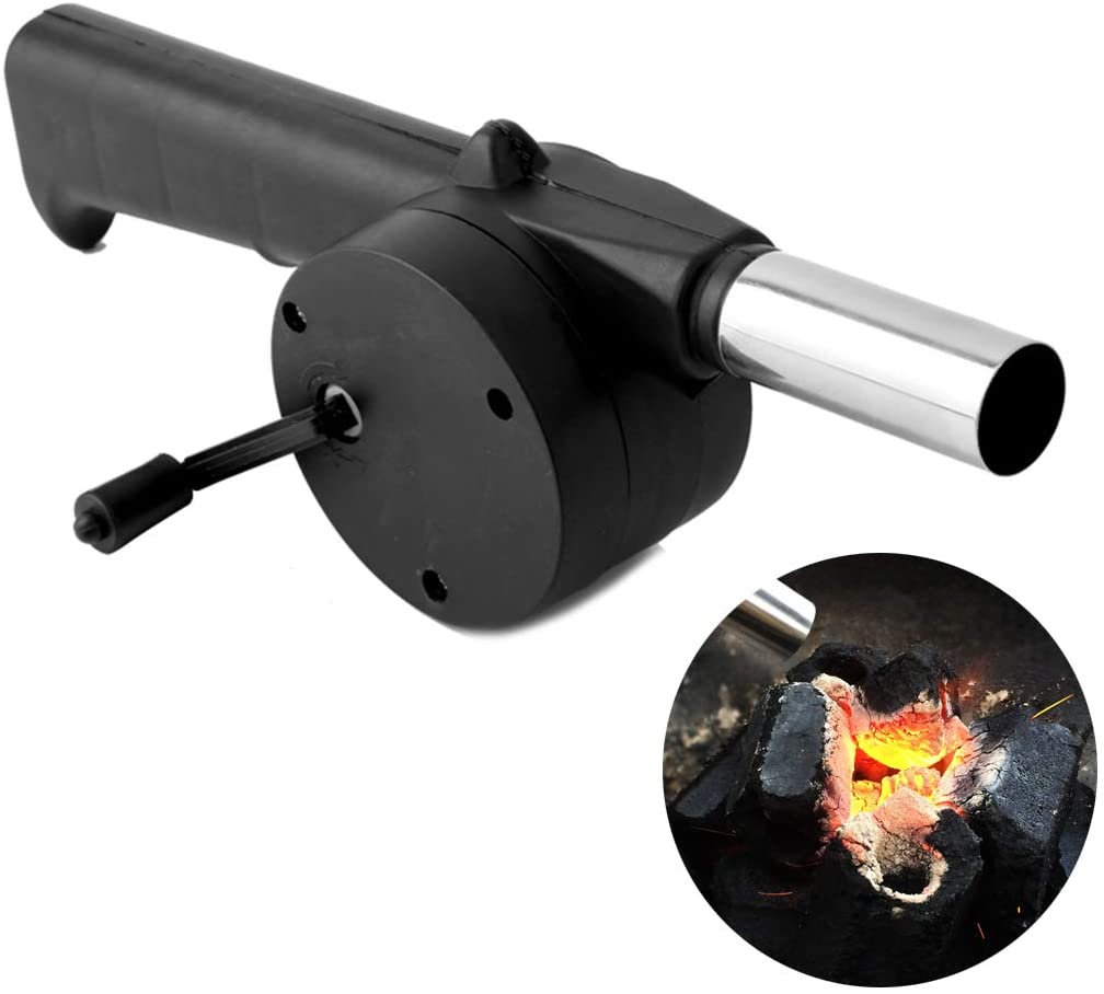 Manual Air fan for Charcoal BBQ 2