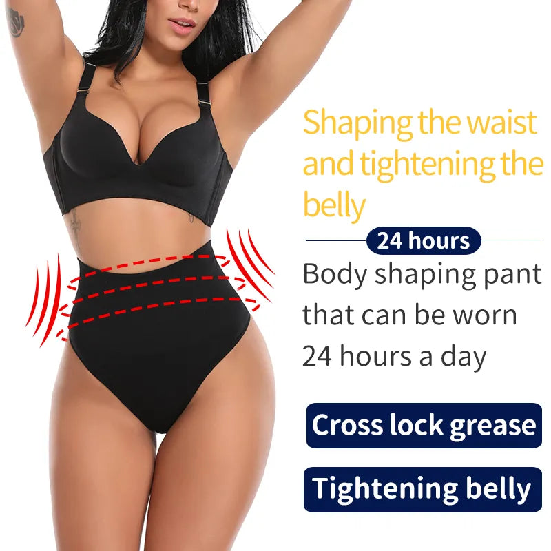 High Waist Tummy Tightening Thong 2