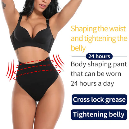 High Waist Tummy Tightening Thong 2