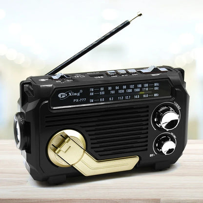 Solar Hand Crank Emergency Radio 2
