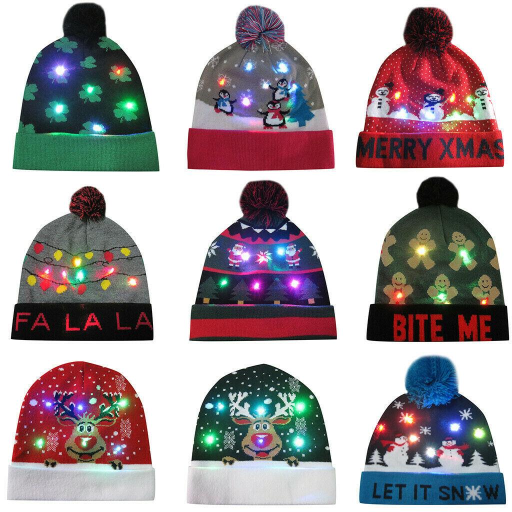 Christmas LED Beanies 2