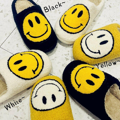 Smiley Face Slippers 2