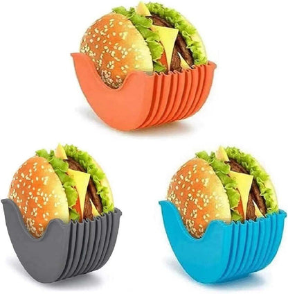 Silicone Burger Holders Reusable 2