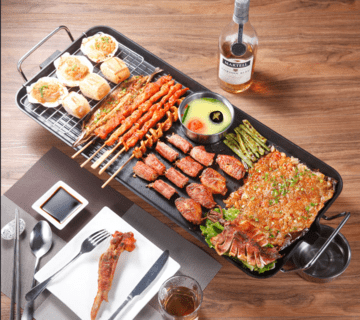 NONSTICK ELECTRIC GRILL PAN 2