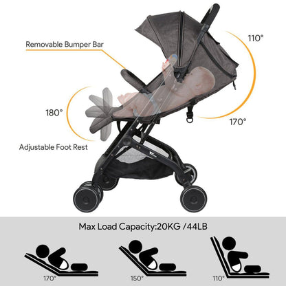 TRAVELLER’S STROLLER – ULTRA LIGHT WEIGHT 2