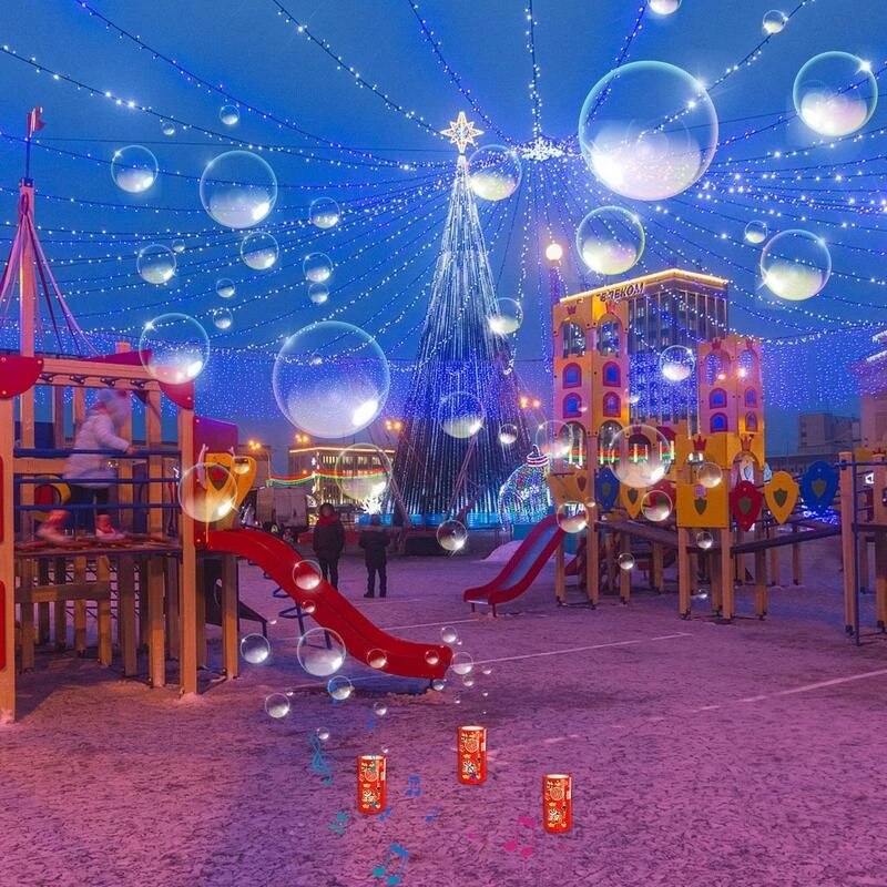 Fireworks Bubble Machine 2