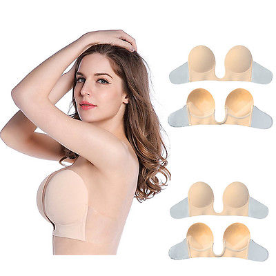 Invisible Backless Adhesive Push Up Bra 2