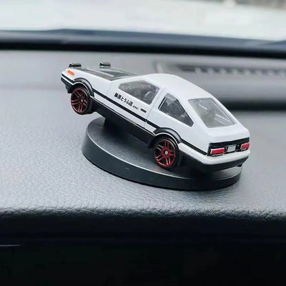 Alloy Car Model AE86 Drift Tail Spin Car Ornament 2