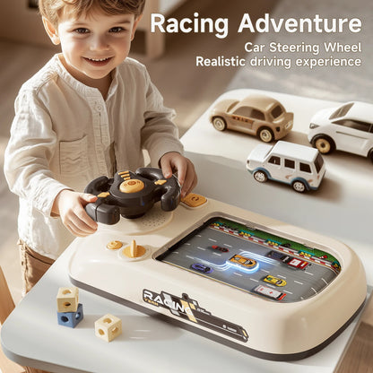 Mini Driving Simulation Steering Wheel Game for Kids ??️ 2