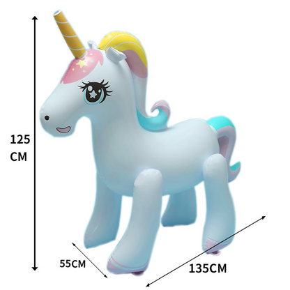 Gigantic Unicorn & Elephant Backyard Sprinkler 2