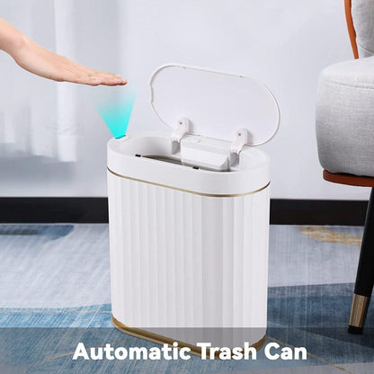 Bathroom Trash Can with Sensor 2