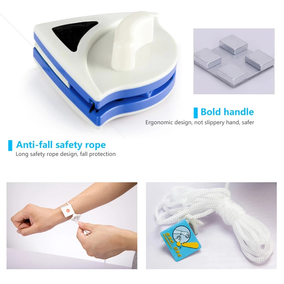 Double Side Magnetic Glass Cleaning Brush 2