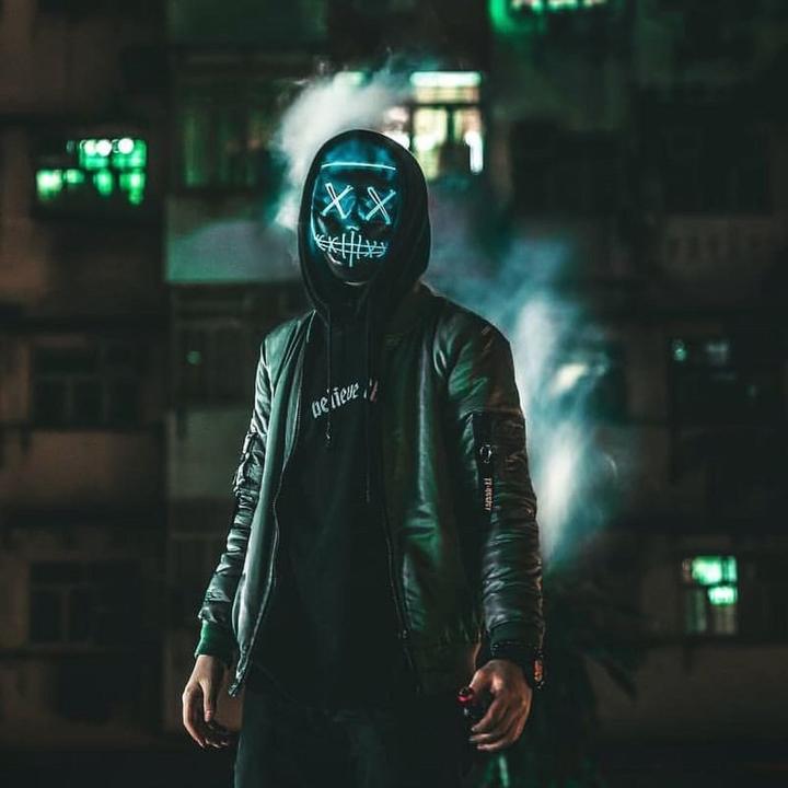 Halloween Party & Rave Glow Mask 2