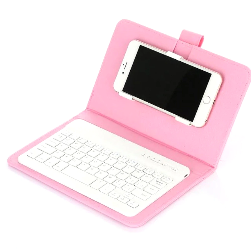 Wireless Bluetooth Keyboard With Leather 2