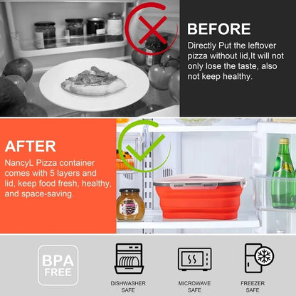 Reusable Pizza Storage Container 2