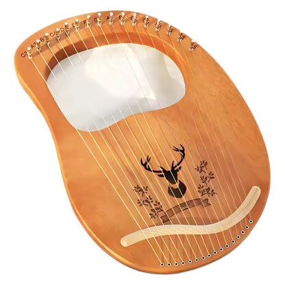Lyre Harp 16 String Premium Hollow Mahogany 2