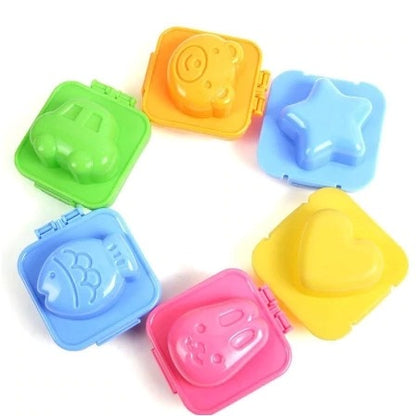 Animal Boiled Egg Mold-6pcs 2